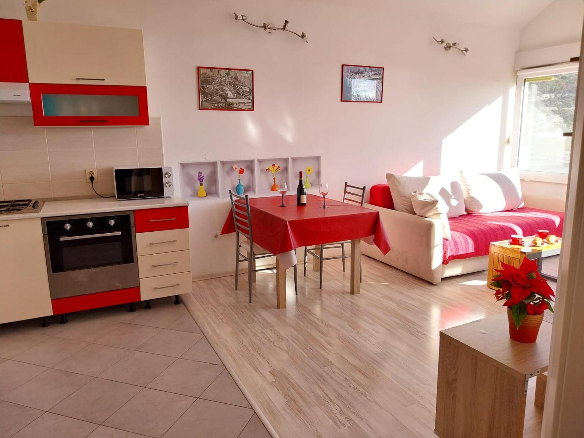 Seaview Apartment Omiš Exteriör bild